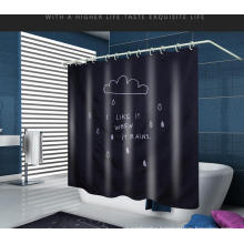 Wholesale waterproof bathroom curtain digital printing custom shower curtain